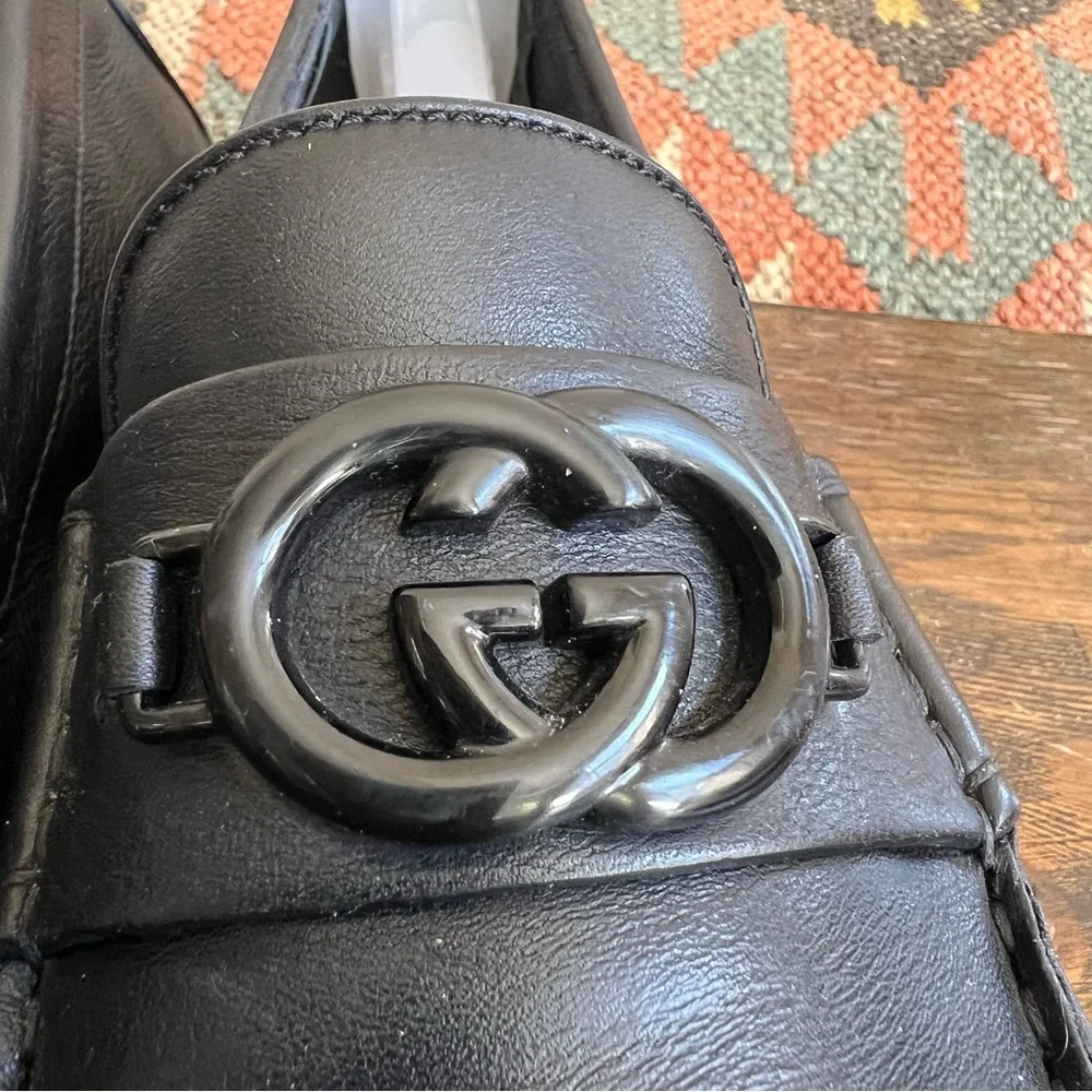 Gucci Havel $970 Interlocking G Drivers Loafers Gucci Size 9 US9.5